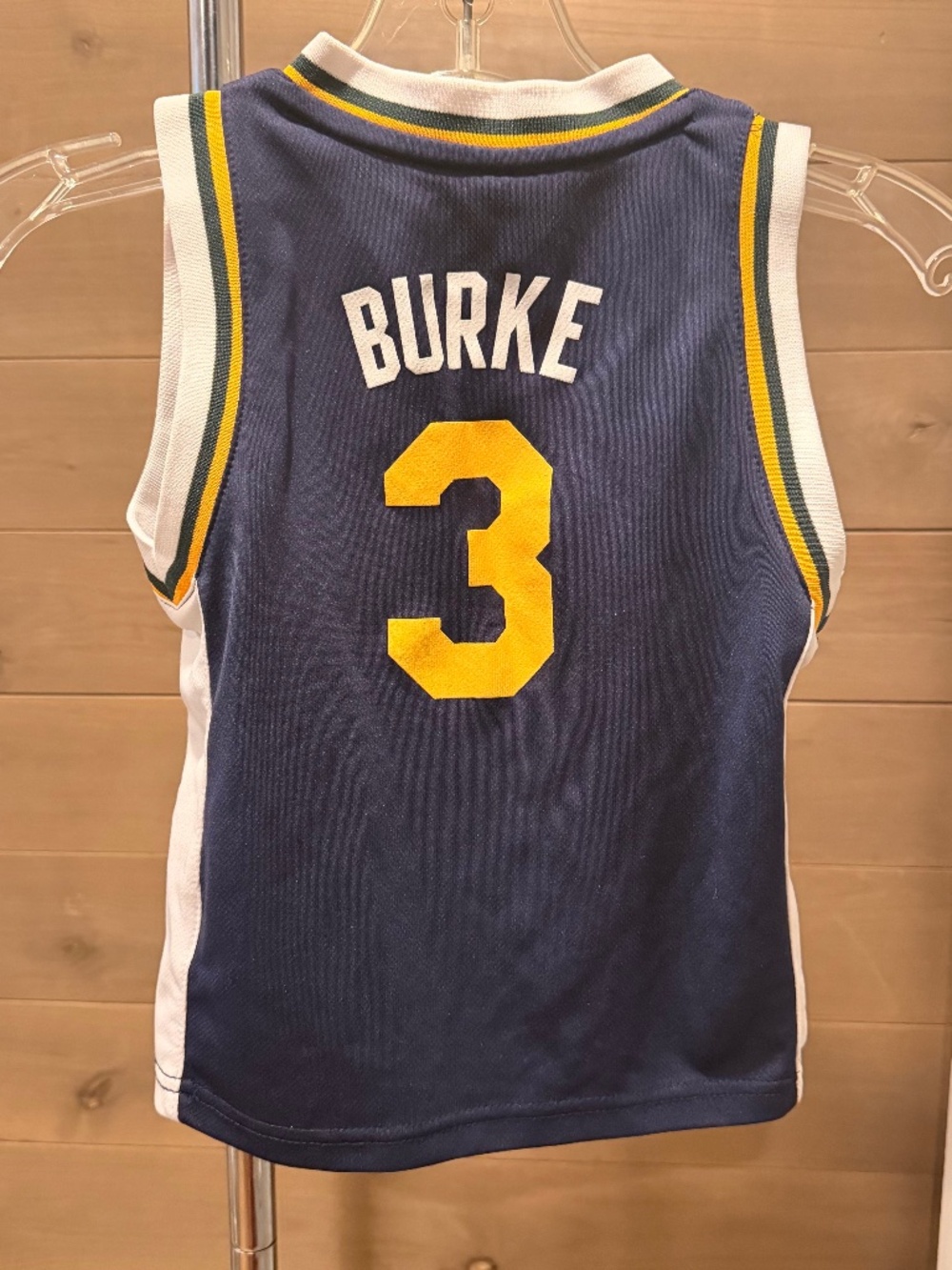 Trey Burke Adidas NBA Utah Jazz YOUTH Toddler Jersey #3 Size 3T